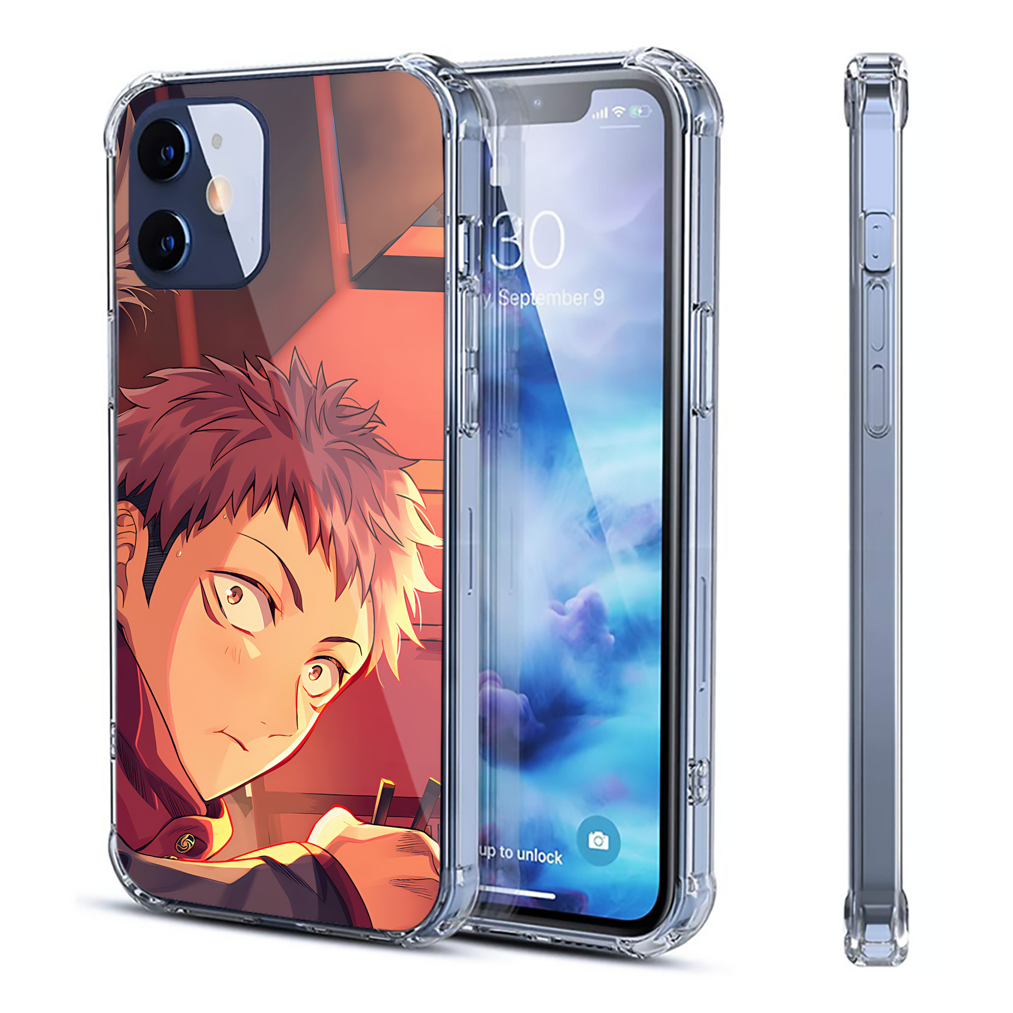 （画像用） SPY×FAMILY间谍家家酒 【iPhone 12シリーズ対応】透明スマホケース（クリアソフトケース）
